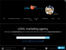 Tablet Screenshot of loka.ro